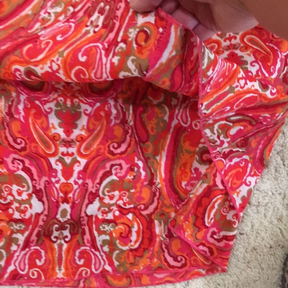 TOMMY HILFIGER PINK PRINT DRESS - Picture 5 of 7